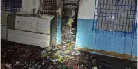 VANDALISMO Dois menores infratores são apreendidos suspeitos de atear fogo e destruir almoxarifado de escola