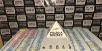 TRÁFICO DE DROGAS Dois criminosos fogem e abandonam drogas e dinheiro em Santa Bárbara