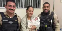 ASSUSTOU COM O BARULHO Bebê é socorrida após se engasgar durante operação policial
