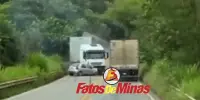 GRAVE ACIDENTE Ultrapassagem termina em colisão fatal na MGC-120, entre Itabira e Nova Era; Veja Vídeo