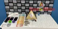 TRÁFICO DE DROGAS Denúncia de tiros leva PM a prender suspeito com arma e grande quantidade de drogas