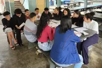 Oficina prepara estudantes para a Plenária Municipal do Parlamento Jovem Minas 2026