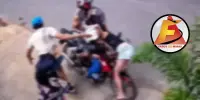 Motociclista é preso após atropelar mãe e dois filhos; Veja Vídeo
