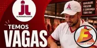 JL SUPERMERCADOS divulgou novas oportunidades de trabalho nesta terça-feira (15)