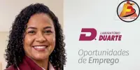 LABORATÓRIO DUARTE SÃO GONÇALO divulgou novas oportunidades de trabalho nesta quarta-feira (16)